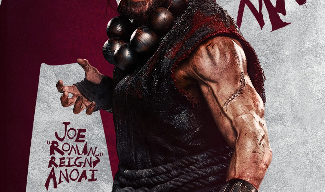 Roman Reigns as Akuma concept art for Street Fighter movie reboot